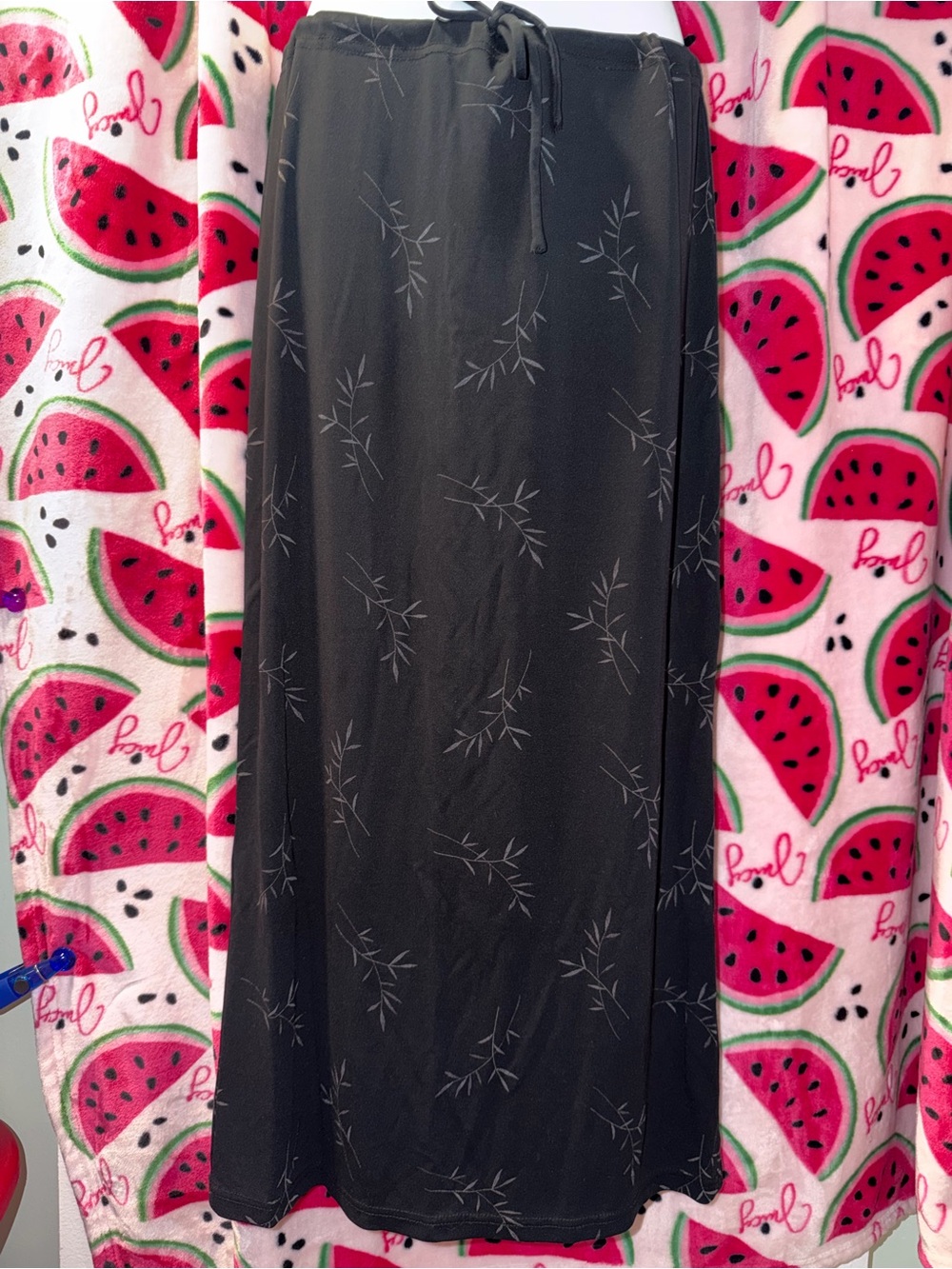 🖤 GAP Maxi Skirt with Drawstring Waist